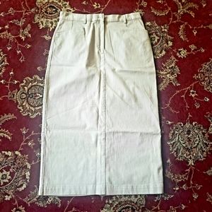 Cristopher & Banks Midi Skirt, size 10